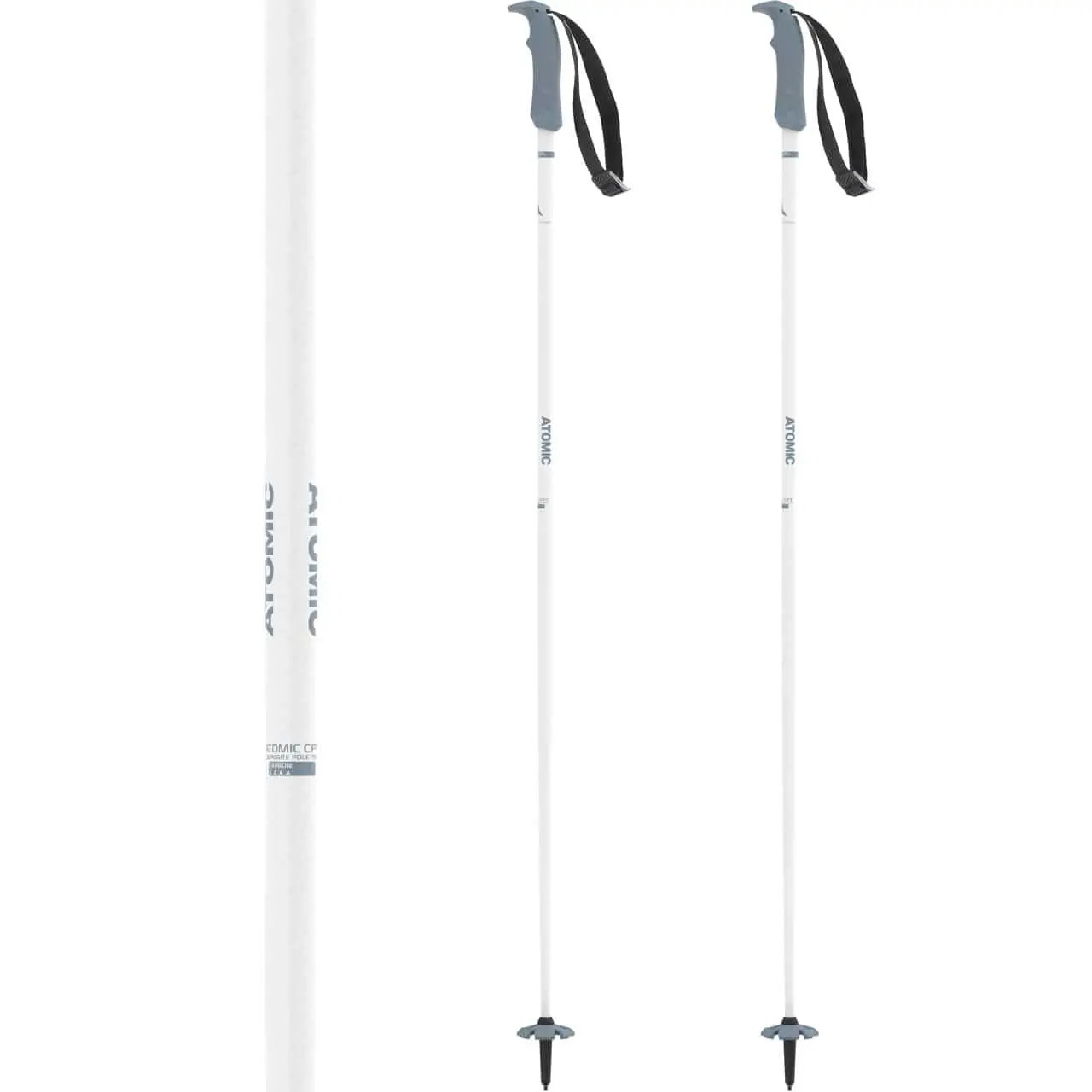 Atomic AMT Carbon White Poles 3 Atomic AMT Carbon White Poles