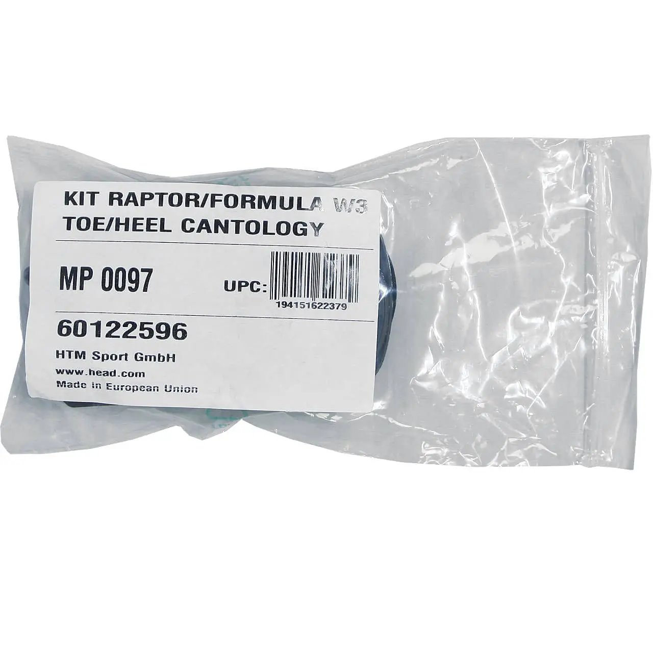 Head Raptor/Formula W3 Sole Plate Kit Alpin ISO 5355 3 Head Raptor/Formula W3 Sole Plate Kit Alpin ISO 5355