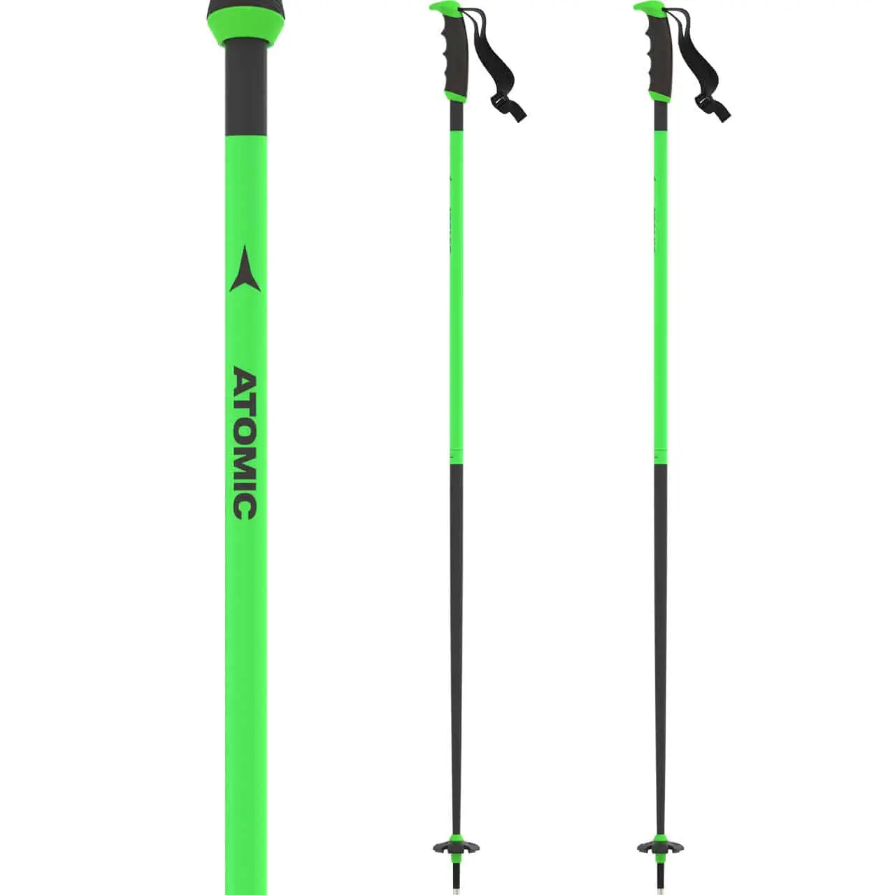 Atomic Redster X Green Poles 3 Atomic Redster X Green Poles