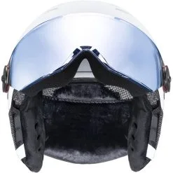 Uvex Rocket Jr. Visor White-black Matt 9 Uvex Rocket Jr. Visor White-black Matt -Ski Clothing Shop 22 rocket jr visor S566263 1003 3
