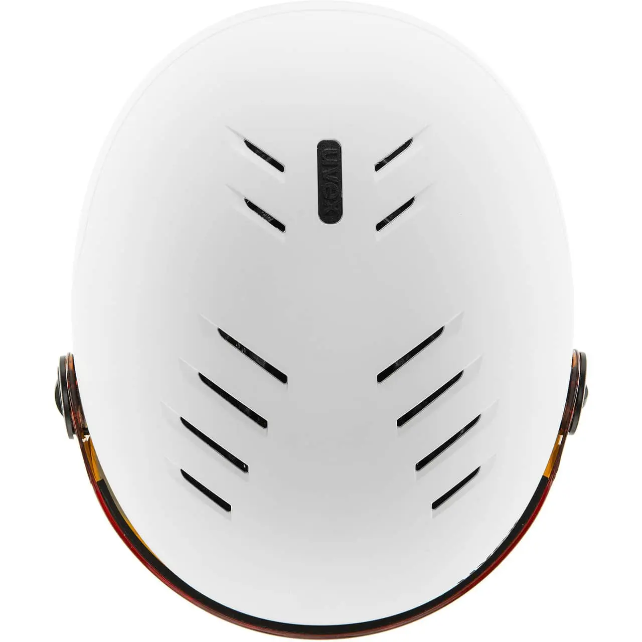 Uvex Rocket Jr. Visor White-black Matt 6 Uvex Rocket Jr. Visor White-black Matt - Image 4