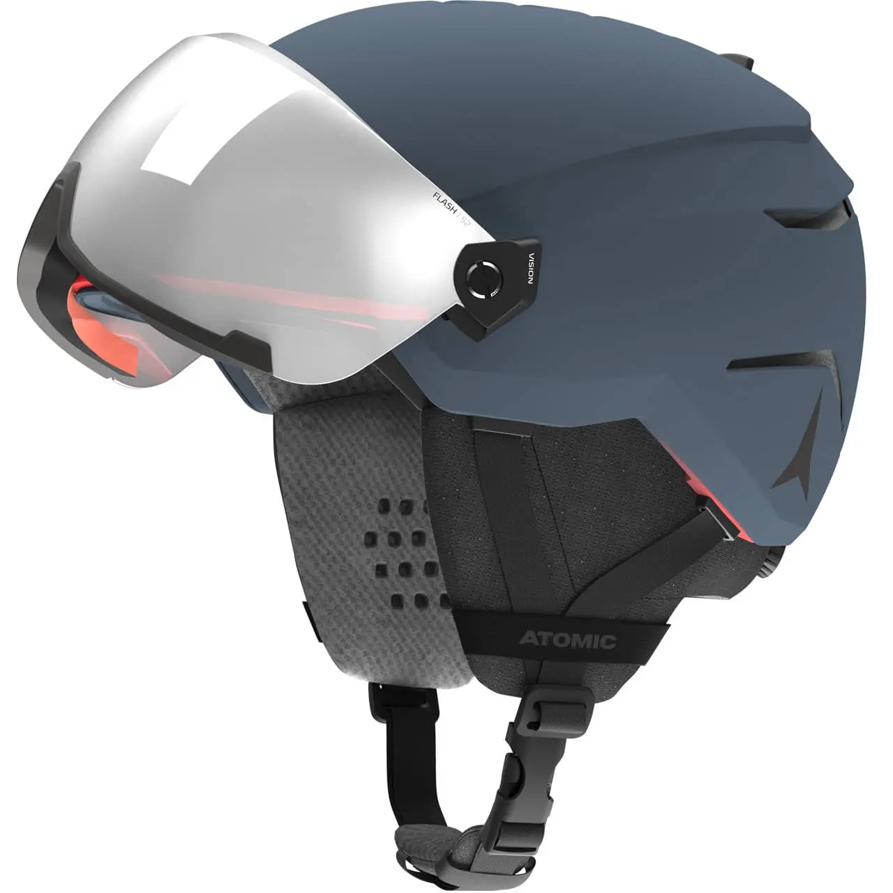 Atomic Savor Visor JR CTD Dark Grey/black 3 Atomic Savor Visor JR CTD Dark Grey/black